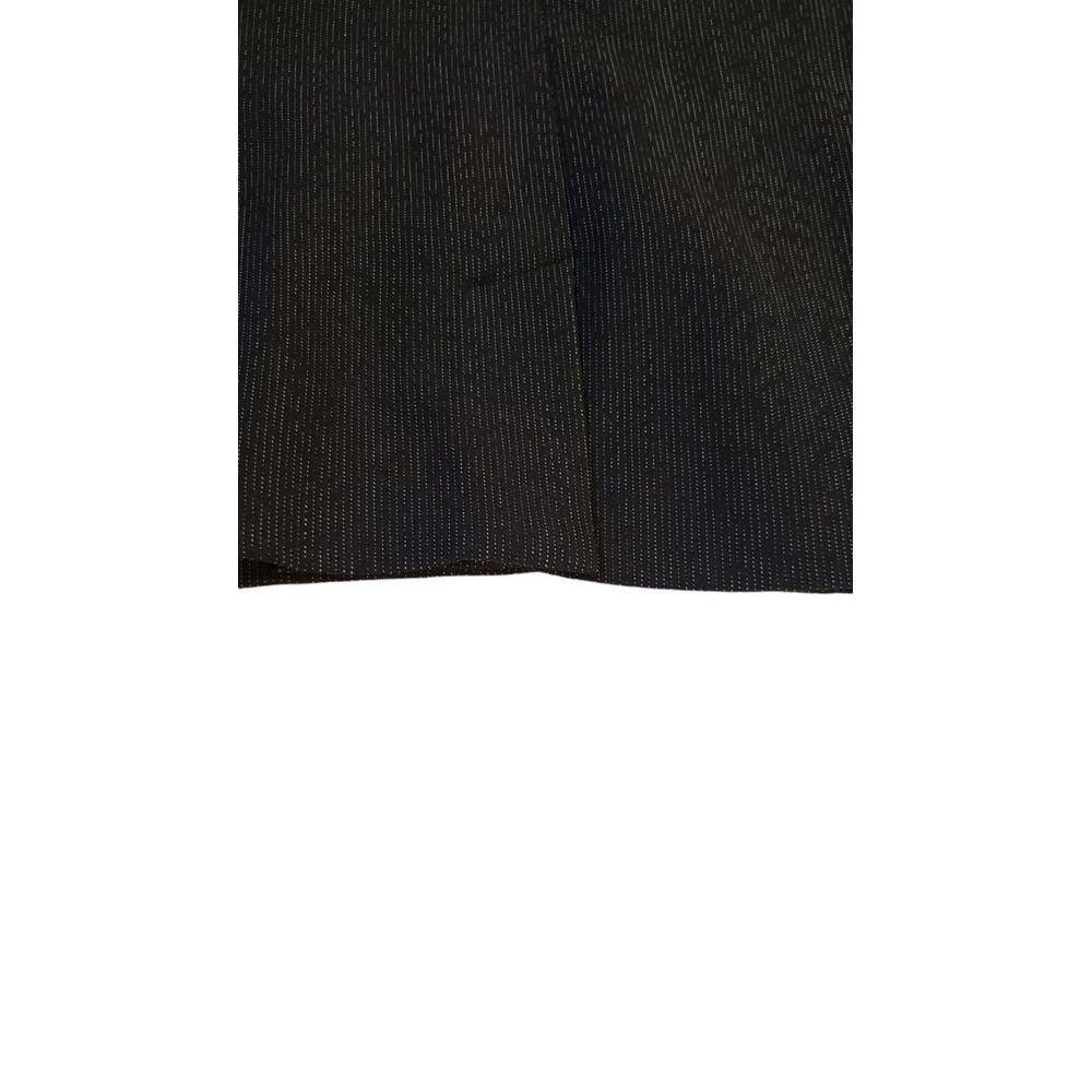 MT:2‎ Mens Black White Fleur De Lis Button Down 100% Polyester Size Large L - Picture 4 of 15